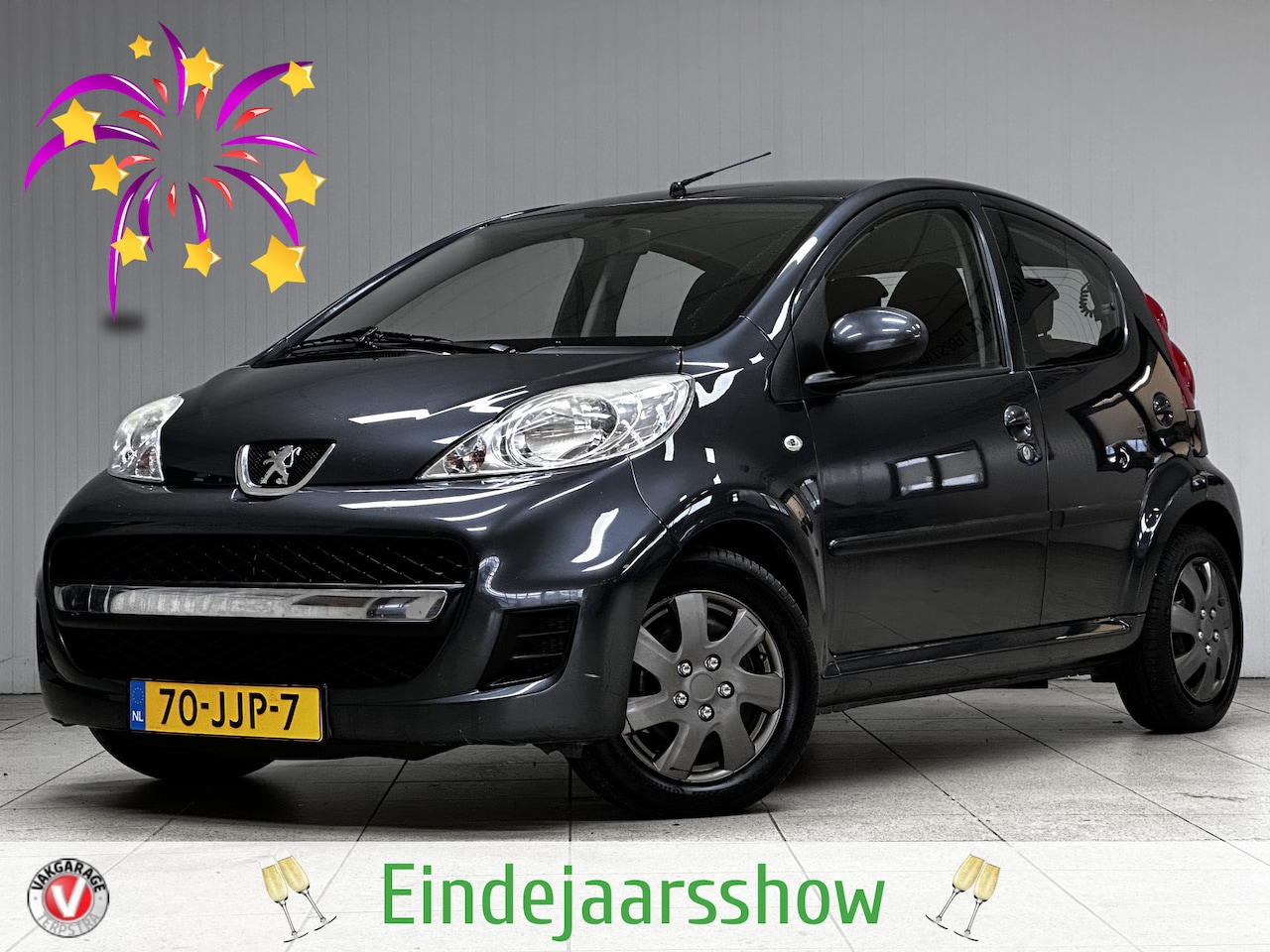 Peugeot 107 - 1.0-12V Sublime/ 5-Drs/ Airco/ C.V. Afstand/ Elek. ramen/ Isofix/ Radio-CD AUX/ Toerentell - AutoWereld.nl