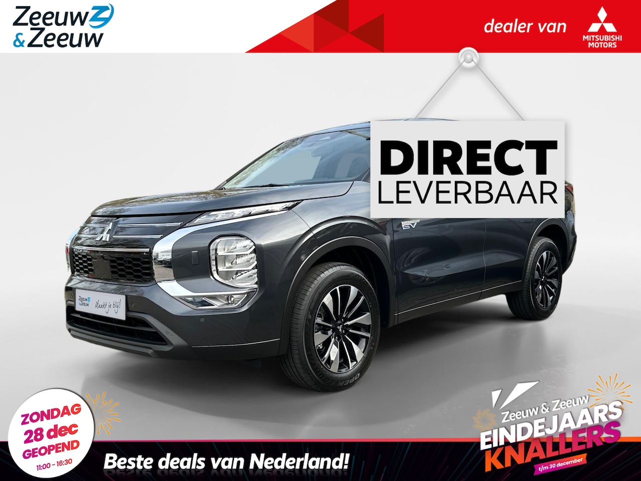 Mitsubishi Outlander - 2.4 PHEV Intense | NIEUW MODEL | 6000 EURO KORTING| € 500 EURO ACCESSOIRE CHEQUE  | NU DIR - AutoWereld.nl