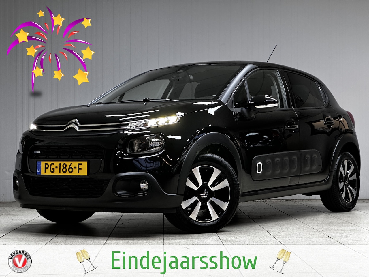 Citroën C3 - 1.2 PureTech Shine/ Camera/ Apple + Android/ DAB+/ Navi/ Clima/ Lane-Assist./ Cruise/ Elek - AutoWereld.nl