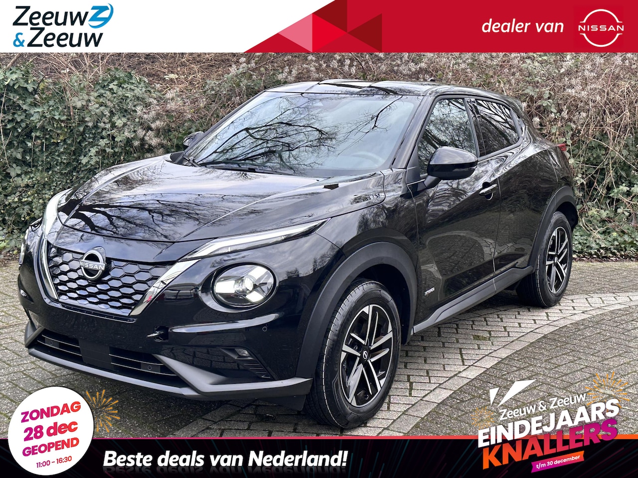 Nissan Juke - 1.6 Hybrid N-Connecta | €1500.- korting inclusief inruilpremie | Nieuwe unieke kleur | Cru - AutoWereld.nl