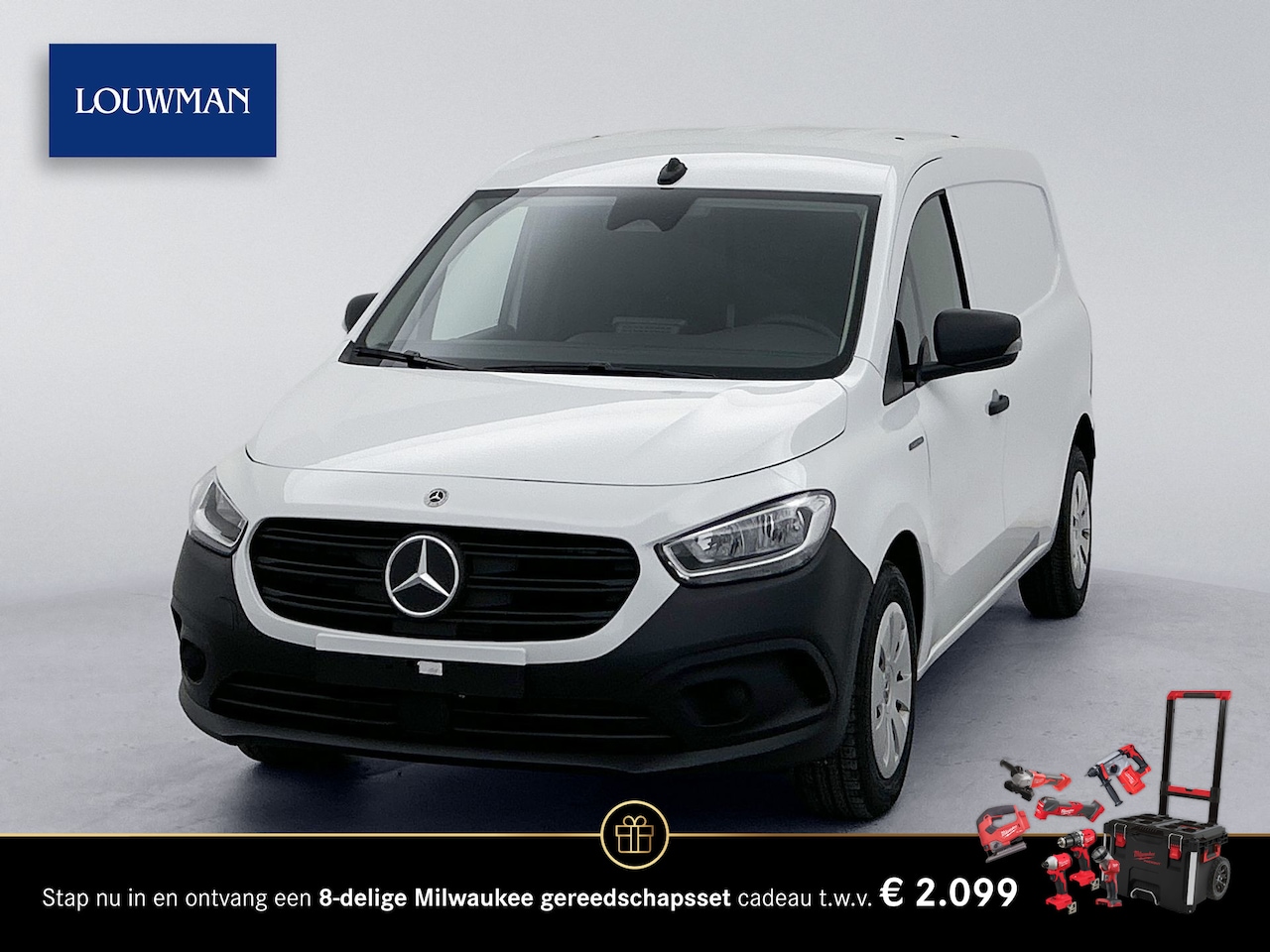 Mercedes-Benz eCitan - 112 L2 BASE 51 kwh | DC Laden | Smartphone integratie pakket | - AutoWereld.nl