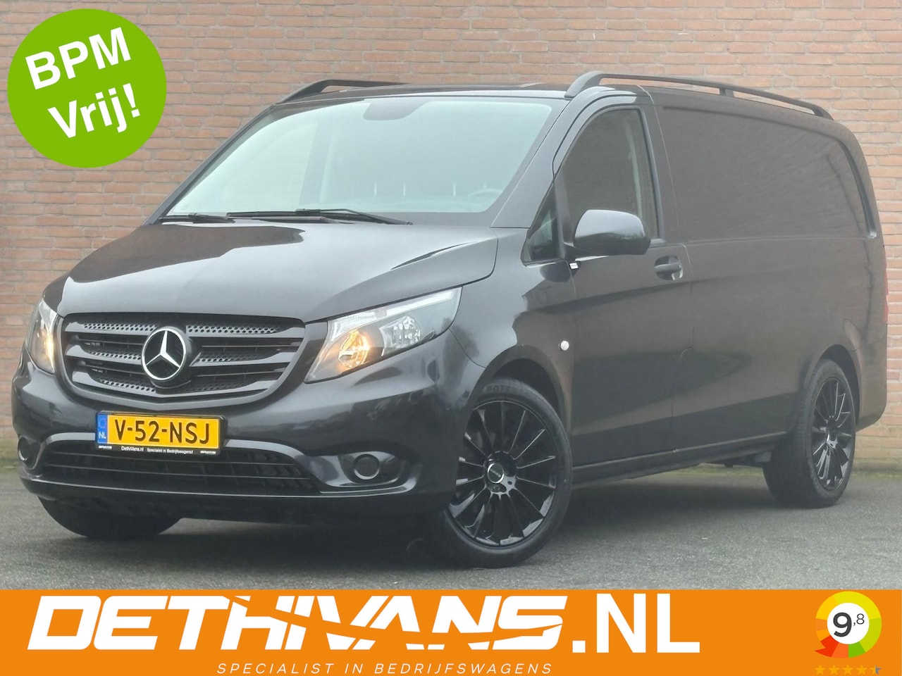 Mercedes-Benz Vito - 114CDI 136PK Lang / Inrichting / Cruisecontrol / Euro6 - AutoWereld.nl