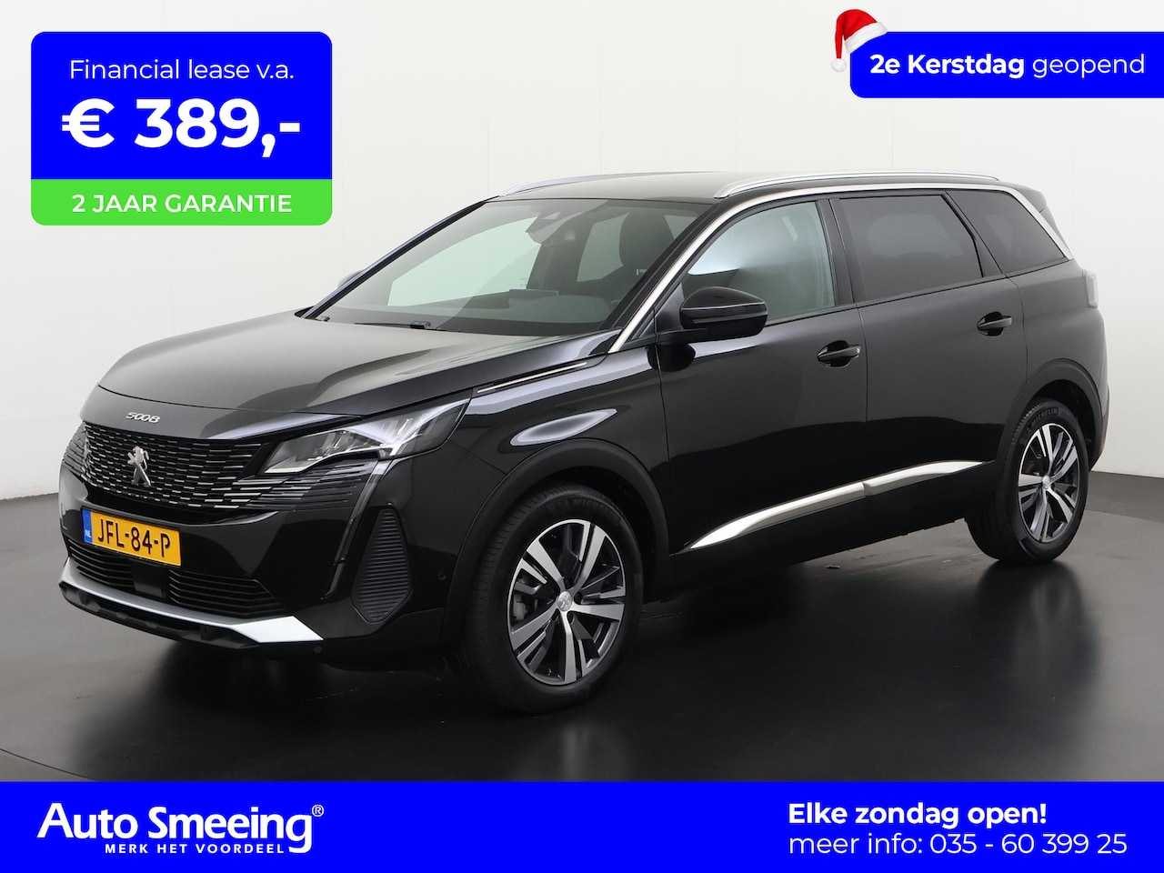 Peugeot 5008 - 1.2 Hybrid Allure Pack 7p | Adaptief Cruise | Elek achterklep | Camera | Zondag Open! - AutoWereld.nl