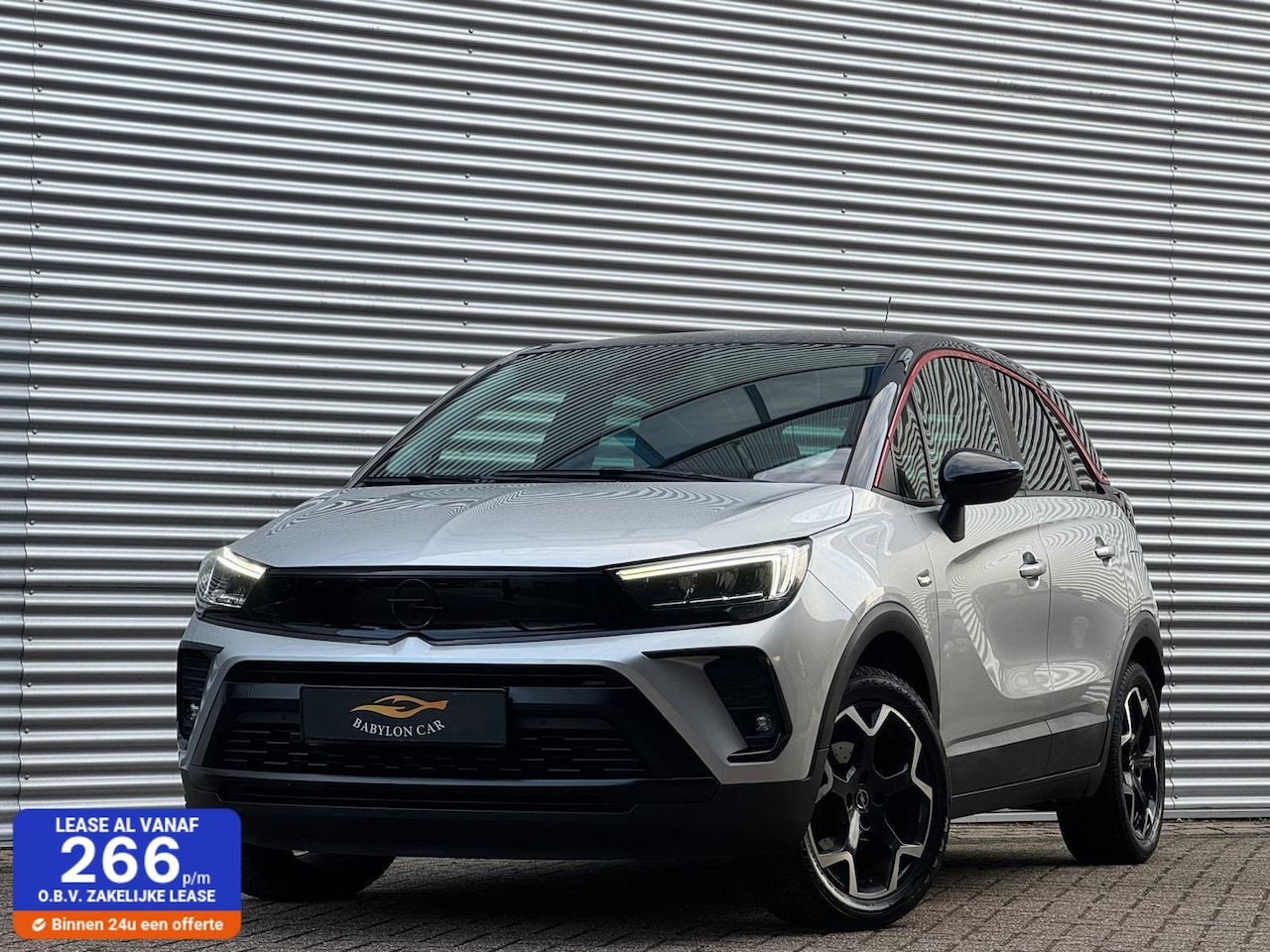 Opel Crossland - 1.2 Turbo GS Line/Aut/Led/stoelverwarming/Camera/AppelCarplay/Stoelverwaming - AutoWereld.nl