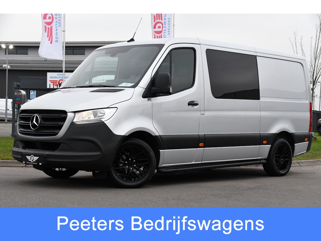 Mercedes-Benz Sprinter - 319 3.0 V6 CDI L2H1 DC PB Edition Camera, Cruise, Carplay, NAVI, 190pk, Automaat, Multimed - AutoWereld.nl