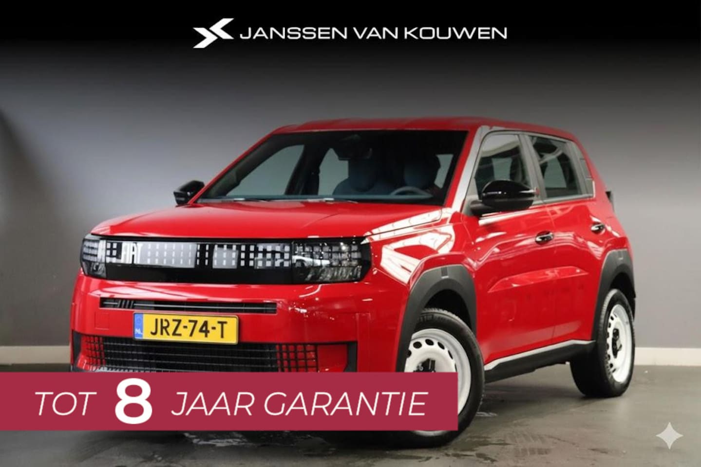 Fiat Grande Panda - RED 11kW 44kWh ACTIE / 2+6 jaar garantie - AutoWereld.nl