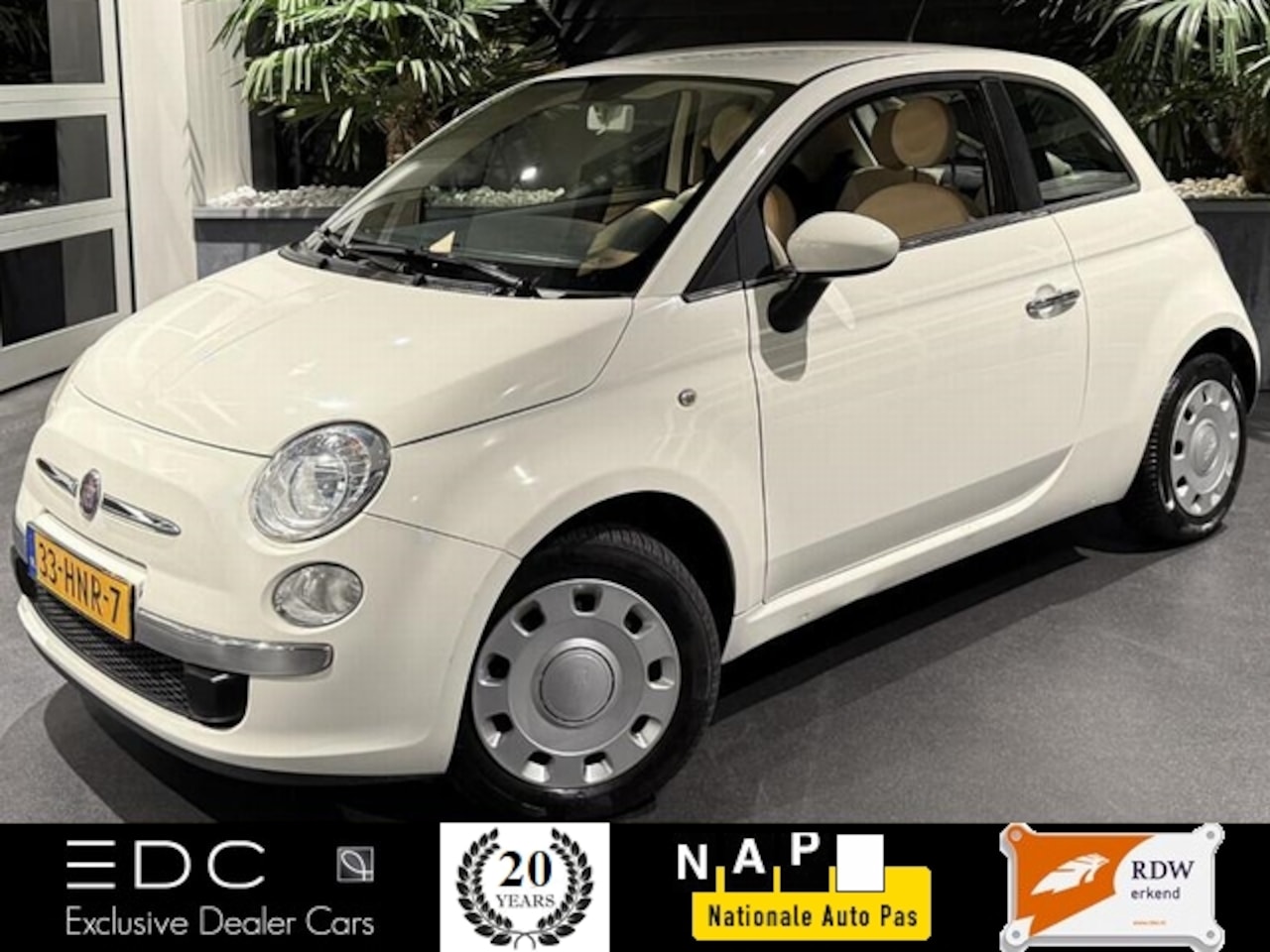 Fiat 500 - 1.2 Airco | Elektr. Ramen | Ned. Auto met NAP Etc. - AutoWereld.nl
