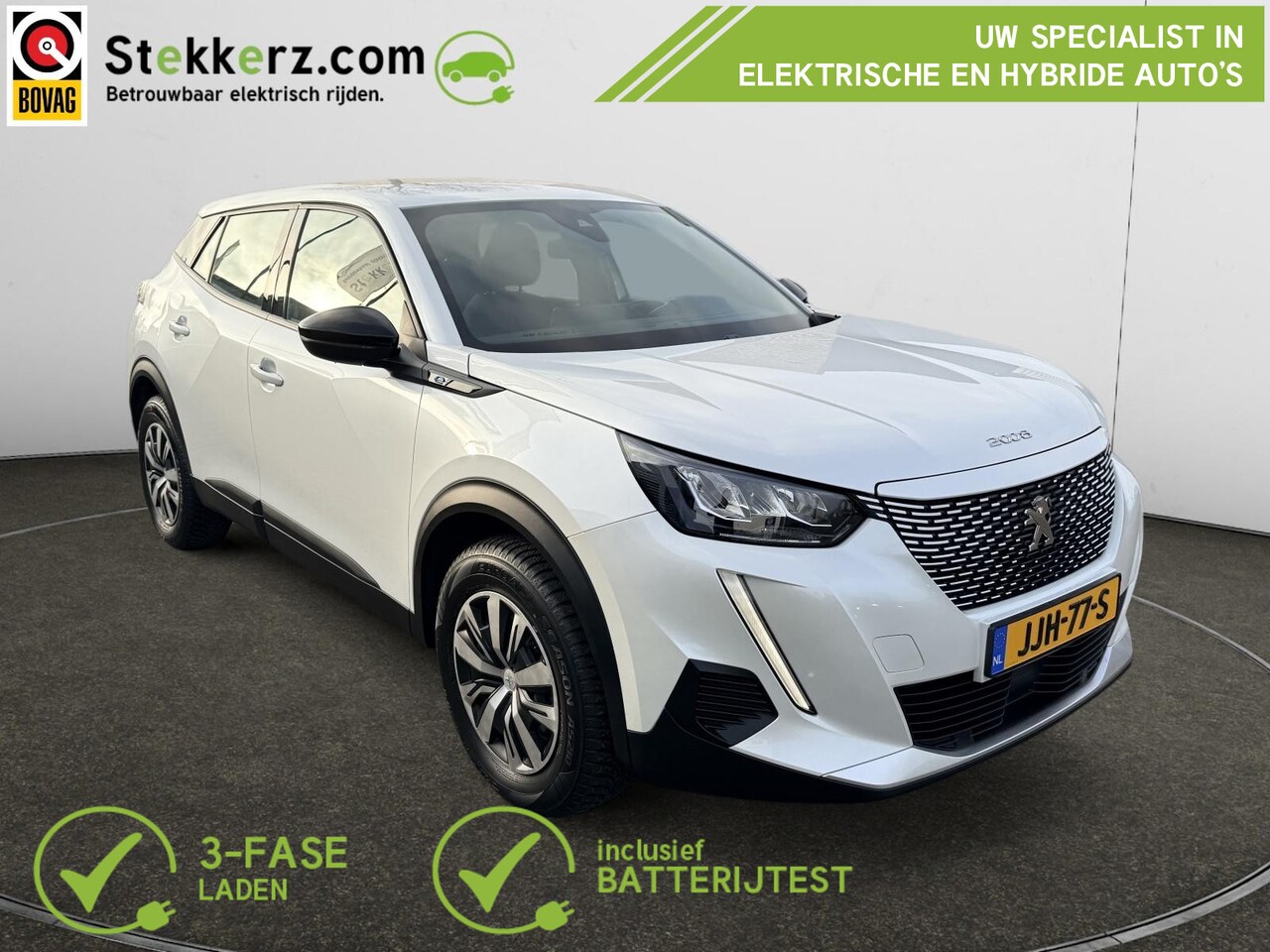 Peugeot e-2008 - EV Active 50 kWh 3 Fase, 10.000 km! AVILOO Accutest - AutoWereld.nl