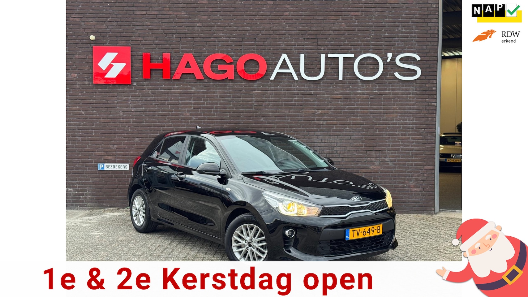 Kia Rio - 1.0 TGDI DynamicLine LED/NAVI/CARPLAY/CRUISE/CAMERA/PDC/GARANTIE - AutoWereld.nl