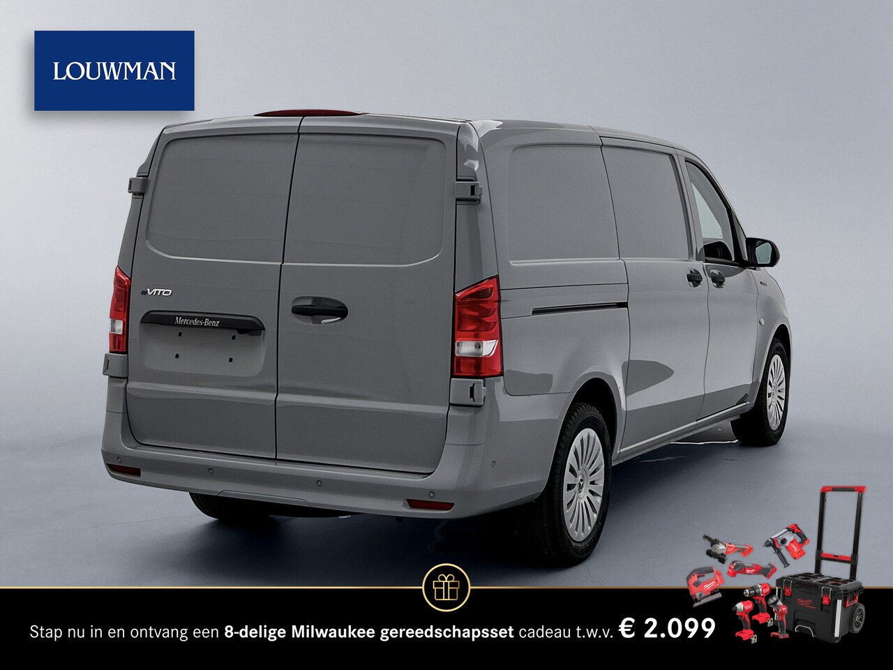 Mercedes-Benz eVito - 112 L2 66kWh | GRATIS Wallbox | Multibeam LED | Distronic | Tweezitsbijrijdersbank | - AutoWereld.nl