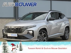 Hyundai Tucson - 1.6 T-GDI 230 PK HEV N Line 1e eigen | dealer onderh | full options | 1650 KG tr.gewicht