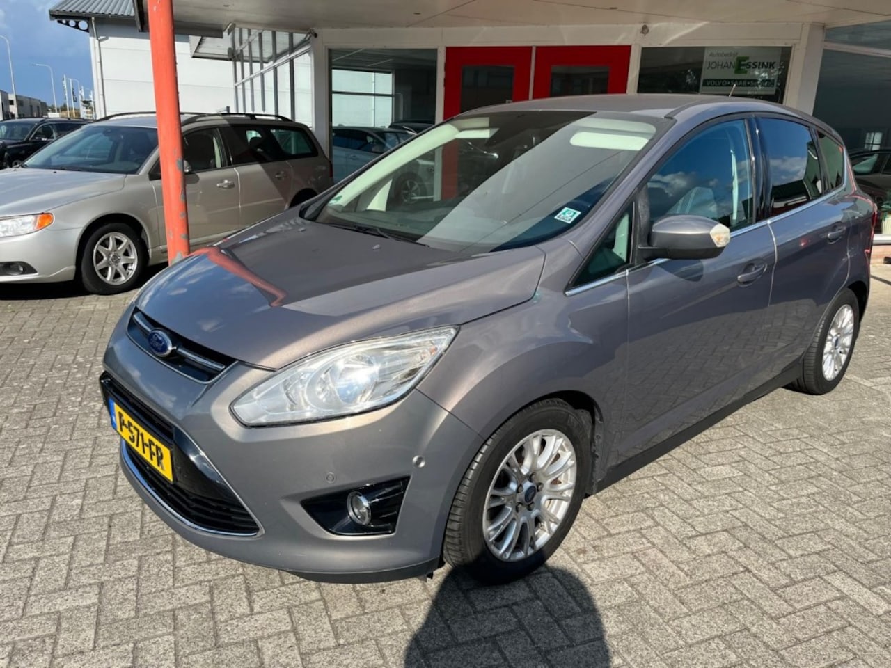 Ford C-Max - 1.0 92KW 2014 Grijs Blutethooth/Trekhaak/Nieuwe Distributie - AutoWereld.nl