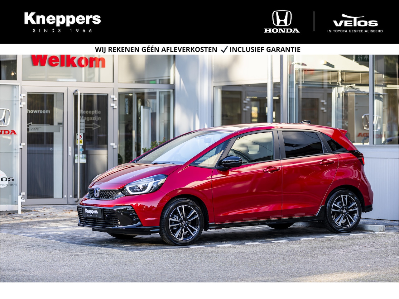 Honda Jazz - 1.5 e:HEV Advance Sport | GEEN AFLEVERKOSTEN | Navigatie, Parkeersensoren V+A, Apple/Andr - AutoWereld.nl