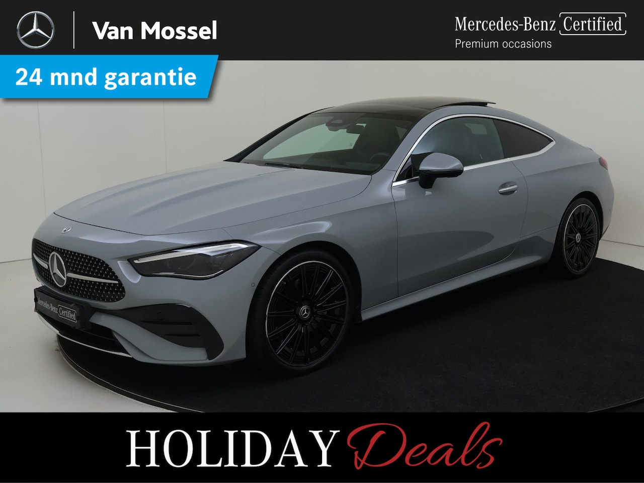 Mercedes-Benz CLE Coupé - 200 AMG Line / Panoramadak / 20 inch / Memory Seats /  Privacy Glass / Burmester / Winter - AutoWereld.nl