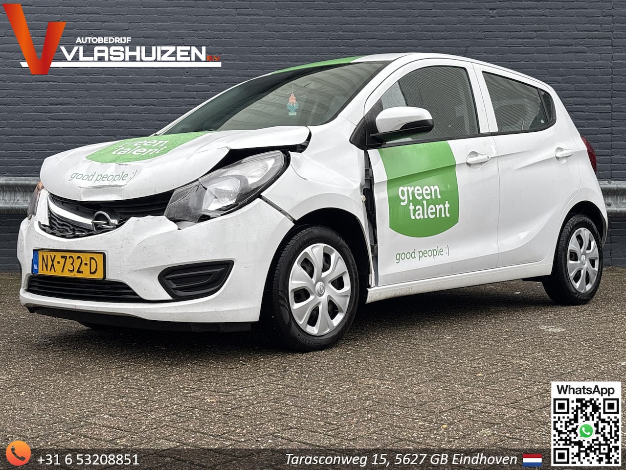 Opel Karl - 1.0 ecoFLEX Edition € 1.999| Cruise | Airco | - AutoWereld.nl