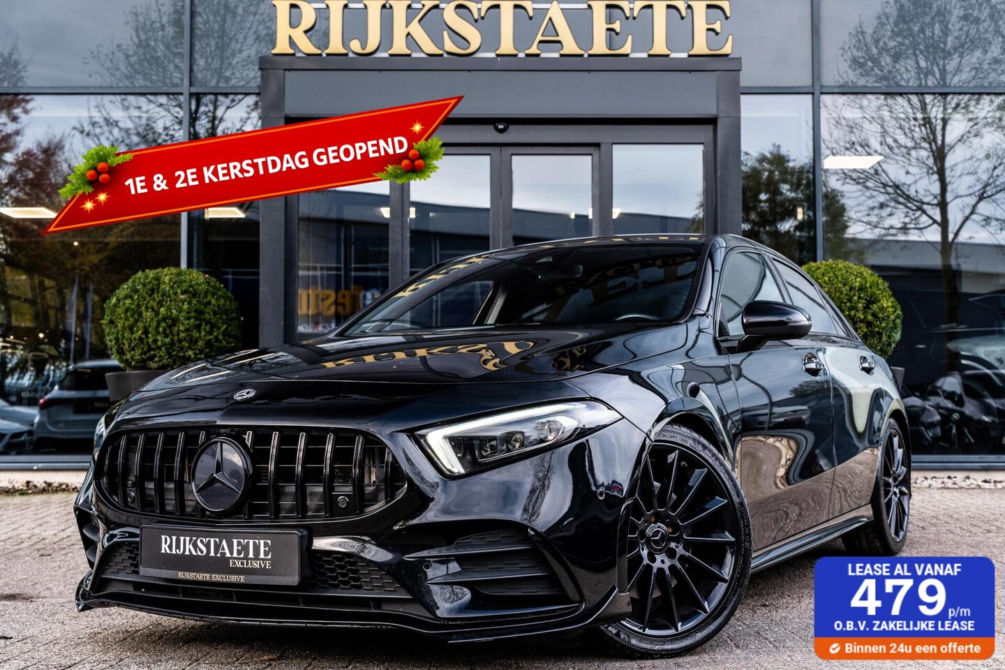 Mercedes-Benz A-klasse - A220 4MATIC AMG|BURMESTER|CAMERA|MEMORY - AutoWereld.nl