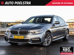 BMW 5-serie - 540i High Executive M Sport Schuifdak Trekhaak Leder Keyless ACC Navigatie Adaptive LED Me
