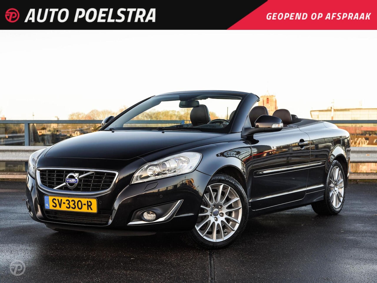 Volvo C70 Convertible - 2.0 D4 177 PK Summum 5-cilinder Automaat Bi-xenon Leder Navigatie Cruise Control 17" - AutoWereld.nl