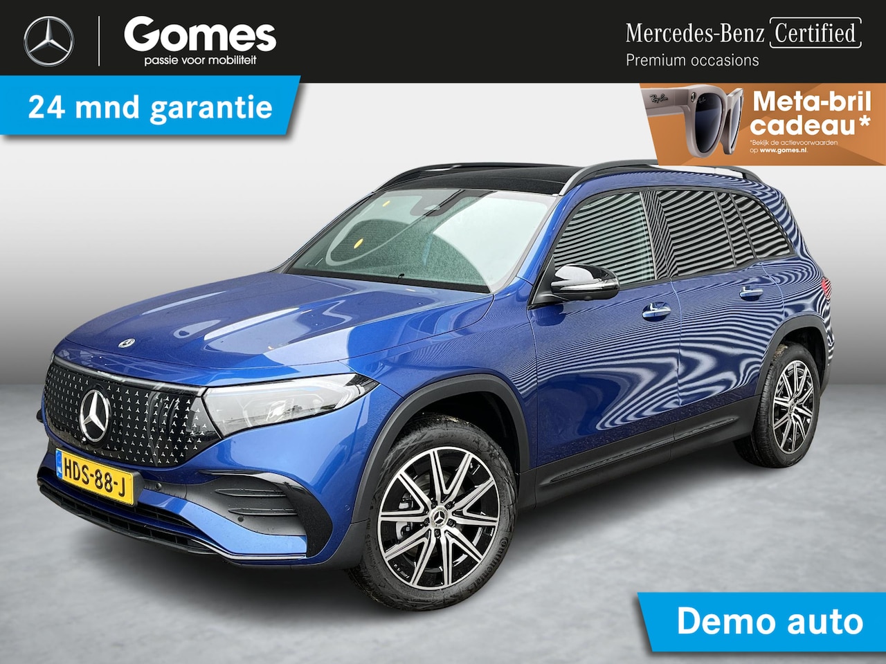 Mercedes-Benz EQB - 250+ AMG Line | Rijassistentiepakket | Premium Pakket | Night Pakket | Winter Pakket | Pan - AutoWereld.nl