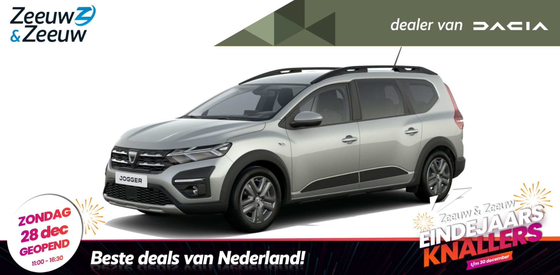 Dacia Jogger - TCe 100 ECO-G Expression | UIT VOORRAAD LEVERBAAR MET €250,- KORTING - AutoWereld.nl