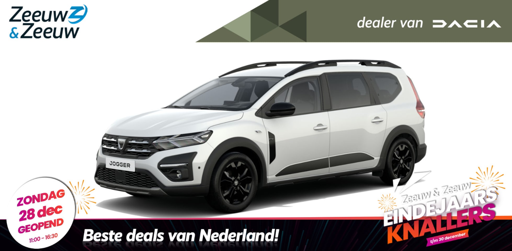 Dacia Jogger - TCe 110 Extreme 7-zits | UIT VOORRAAD LEVERBAAR MET €250,- KORTING - AutoWereld.nl