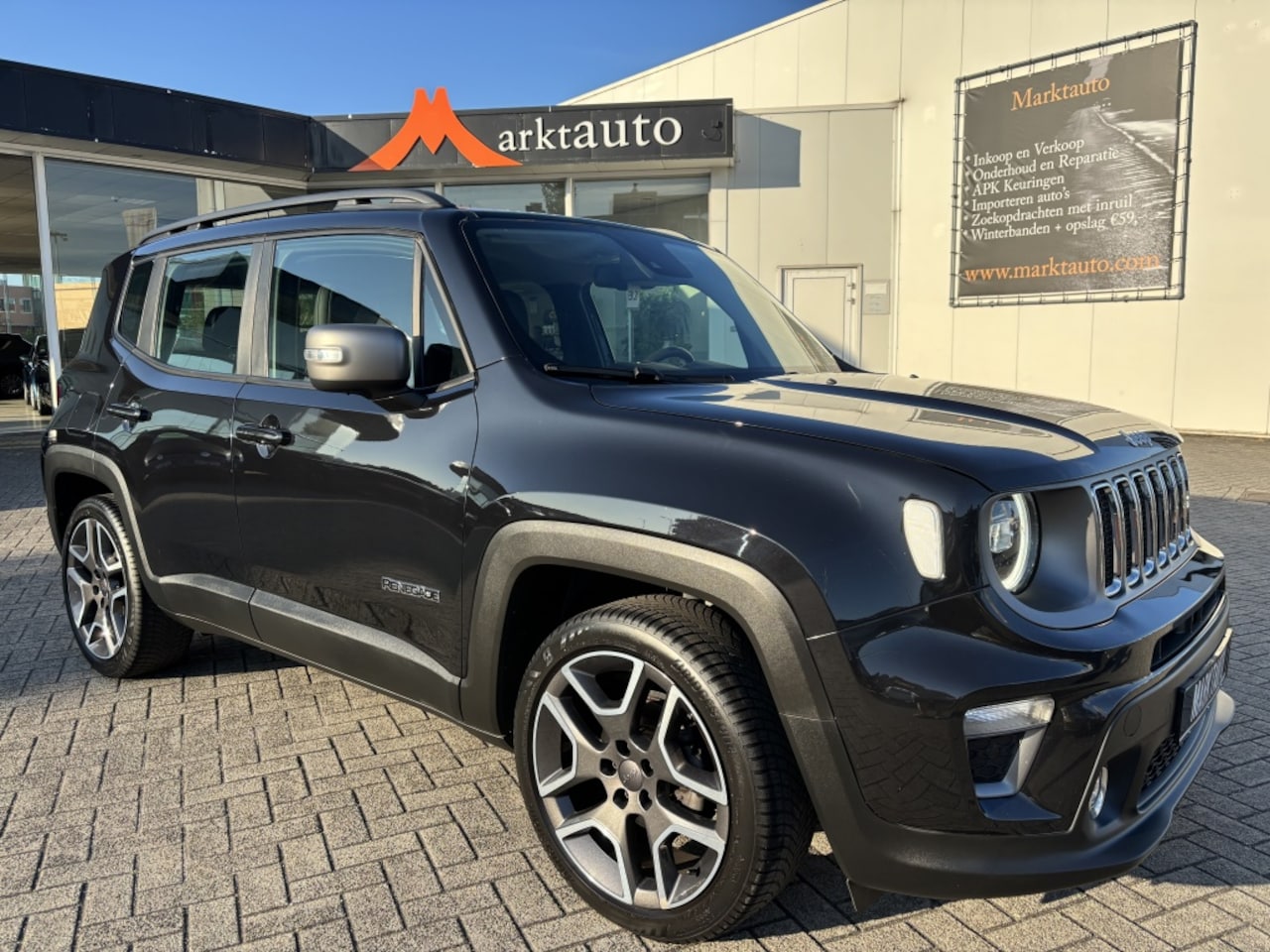 Jeep Renegade - 1.0 TGDi Limited Leder Carplay Led Camera Navi - AutoWereld.nl