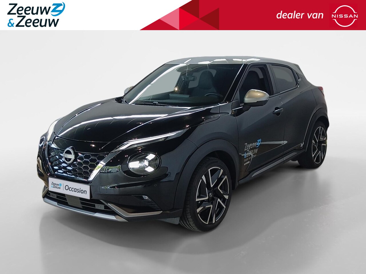 Nissan Juke - 1.6 Hybrid N-Design *Navigatie*Apple carplay & android auto*19inch LMwielen*Stoelverwarmin - AutoWereld.nl