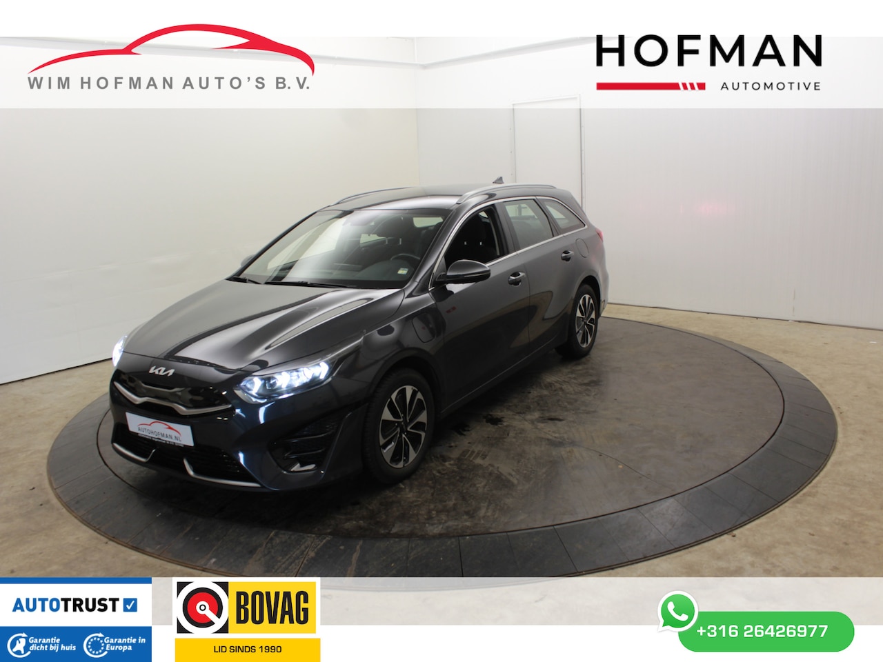 Kia Cee'd Sportswagon - Ceed 1.6 GDI PHEV DynamicLine Trekhaak Camera - AutoWereld.nl