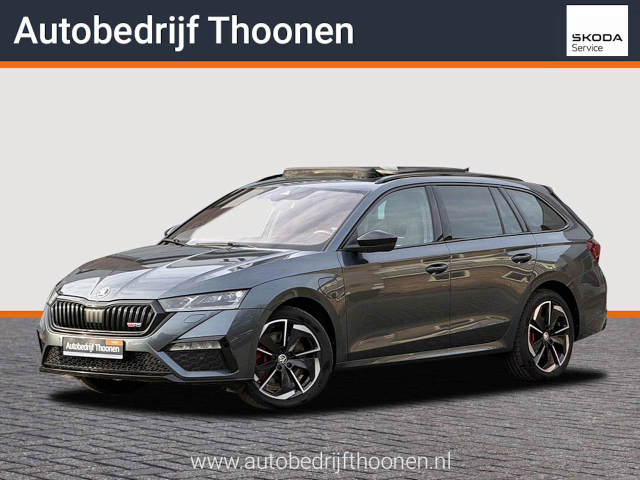 Skoda Octavia Combi - 1.4 TSI RS iV PHEV Business | HUD | Pano | Camera - AutoWereld.nl