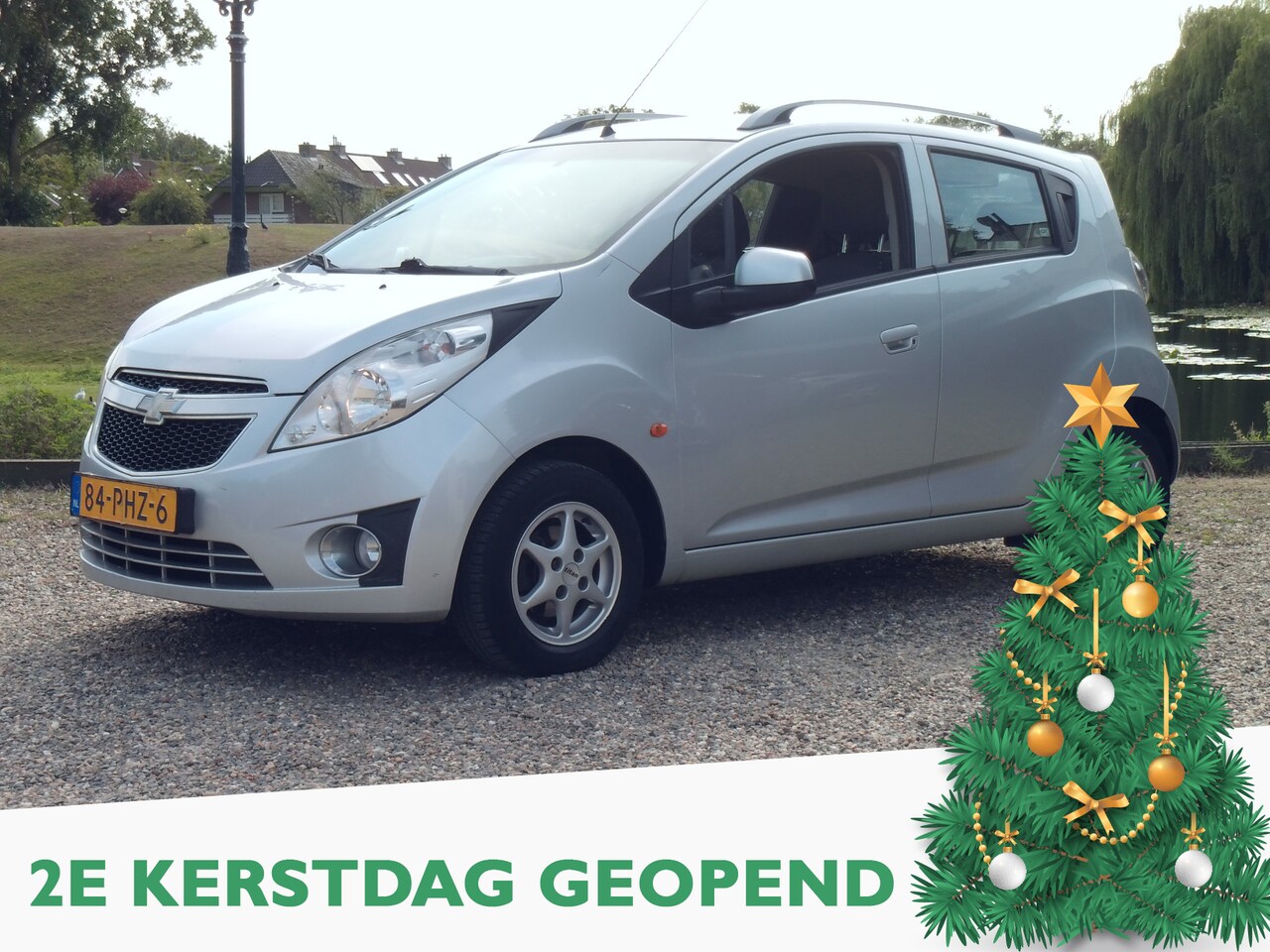 Chevrolet Spark - 1.0 16V LS Bi-Fuel - Airco Tweede kerstdag open van 10:00- tot 15:00 uur - AutoWereld.nl