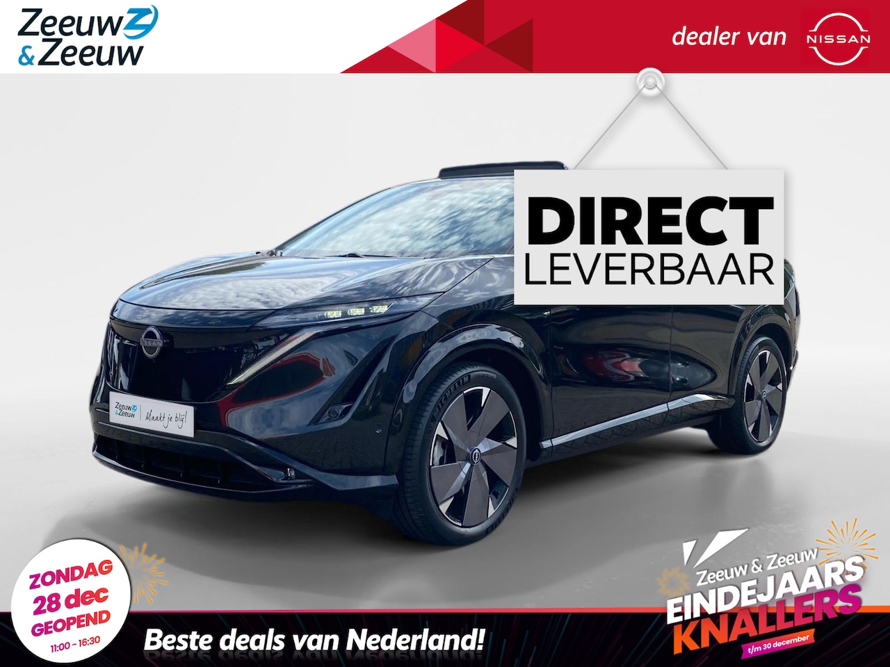 Nissan Ariya - Evolve 91 kWh | €2.000,- voorraad korting inclusief inruilpremie | Navigatie | Apple Carpl - AutoWereld.nl