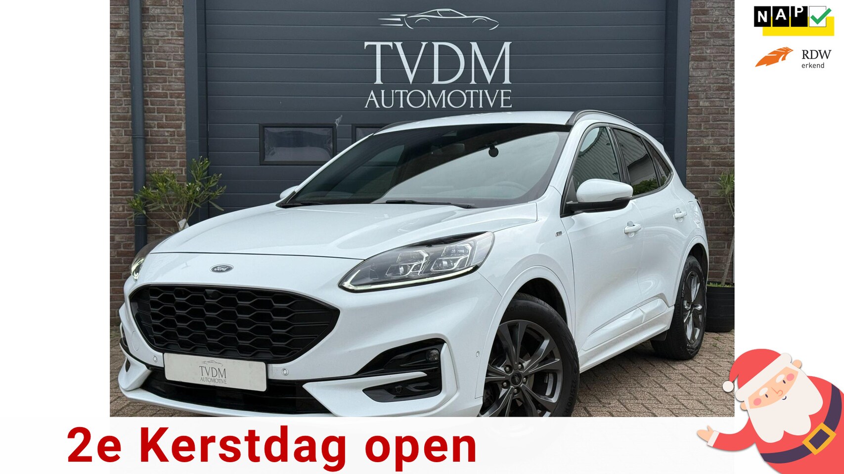 Ford Kuga - 1.5 EcoBoost ST-Line|NAVI|VIRTUAL|CAMERA|1/2 LEDER|KEYLES - AutoWereld.nl