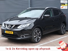 Nissan Qashqai - 1.2 Tekna |360 Cam|Pano|Autopark|Nav|Climate|Leder|2e Eig.|Dealer Onderhouden