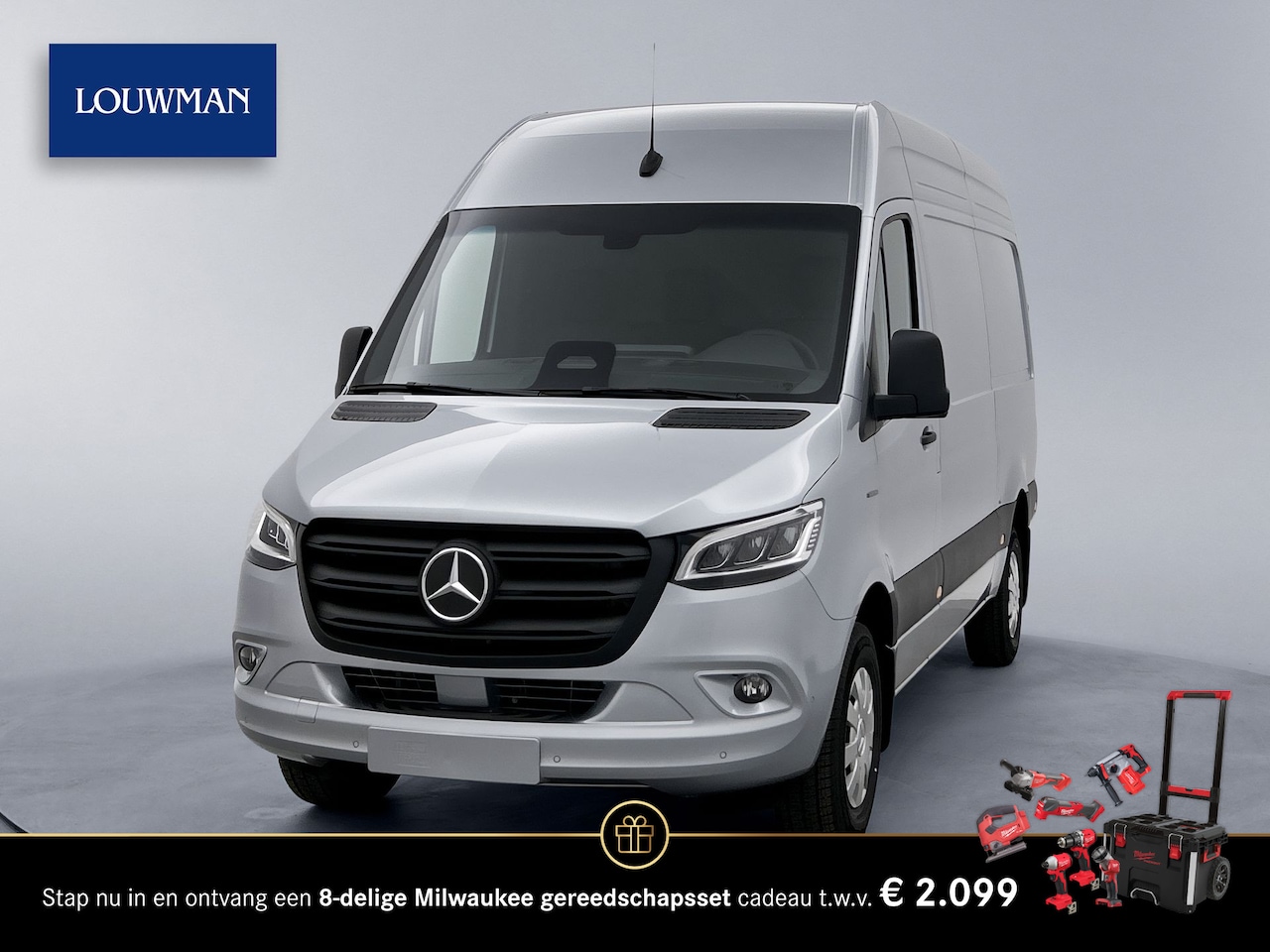 Mercedes-Benz eSprinter - 320 L2H2 SELECT RWD 81kWh | DC Laden 115KW | Full options | - AutoWereld.nl