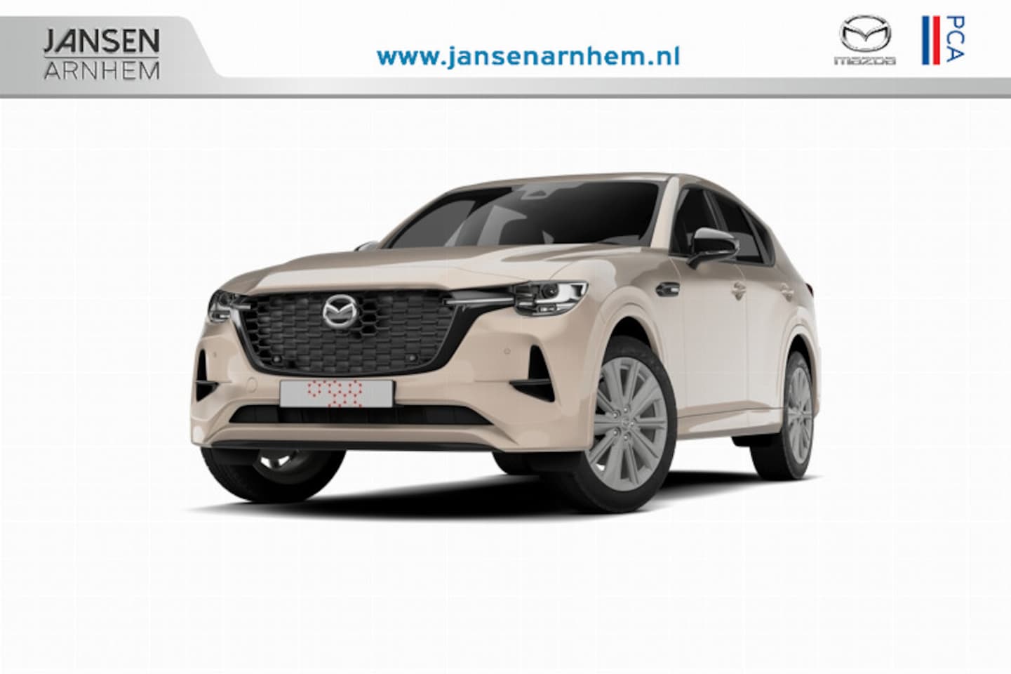 Mazda CX-60 - Homura Business Edition - Zwart Nappa Leder | 12,3-inch TFT-kleurendisplay met bediening v - AutoWereld.nl