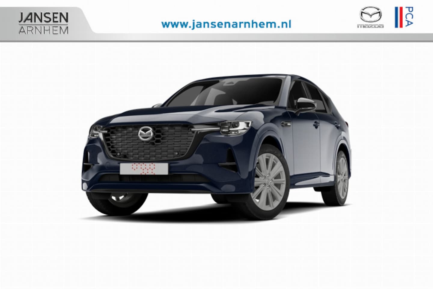 Mazda CX-60 - Homura Plus - Zwart Nappa Leder | 12,3-inch TFT-kleurendisplay met bediening via centrale - AutoWereld.nl