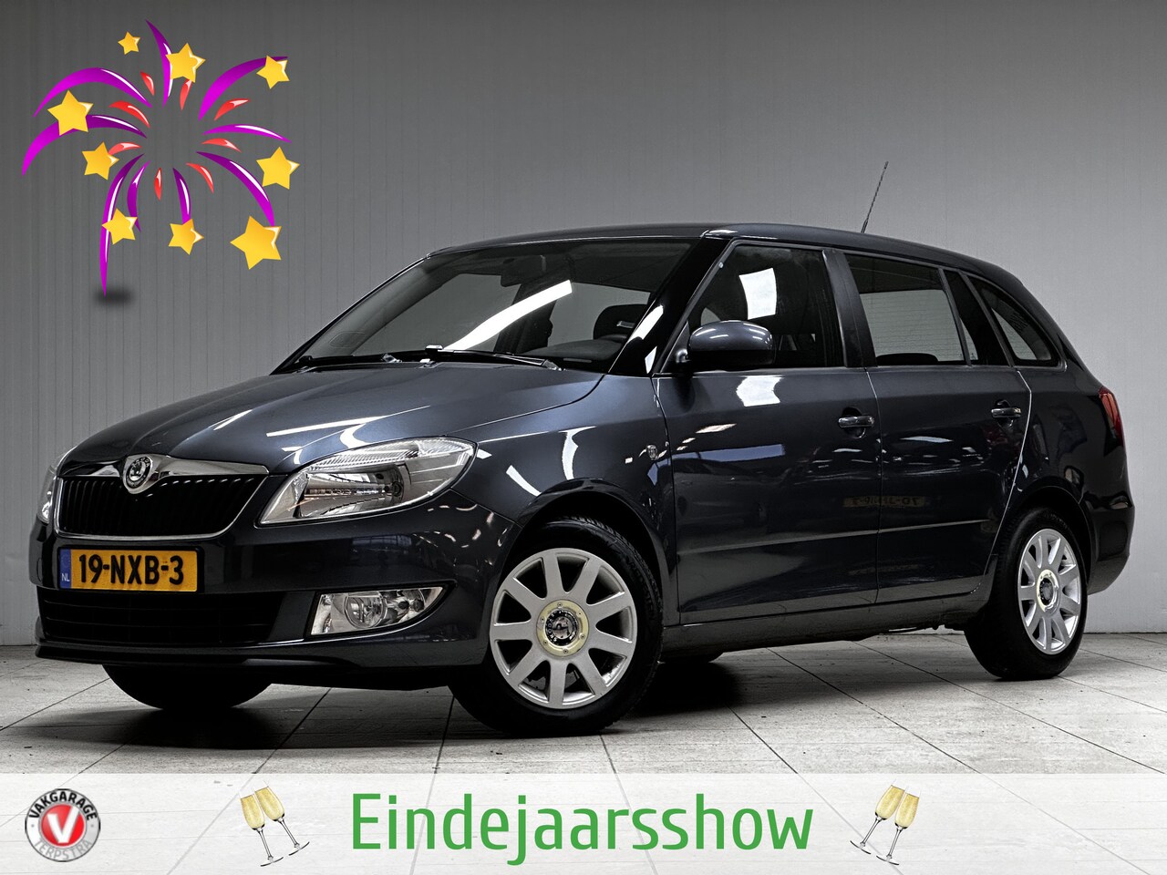 Skoda Fabia Combi - 1.2 TDI Greenline/ 134.000 KM N.A.P!/ 15'' LMV/ Airco/ Cruise/ Elek. pakket/ Isofix/ Radio - AutoWereld.nl