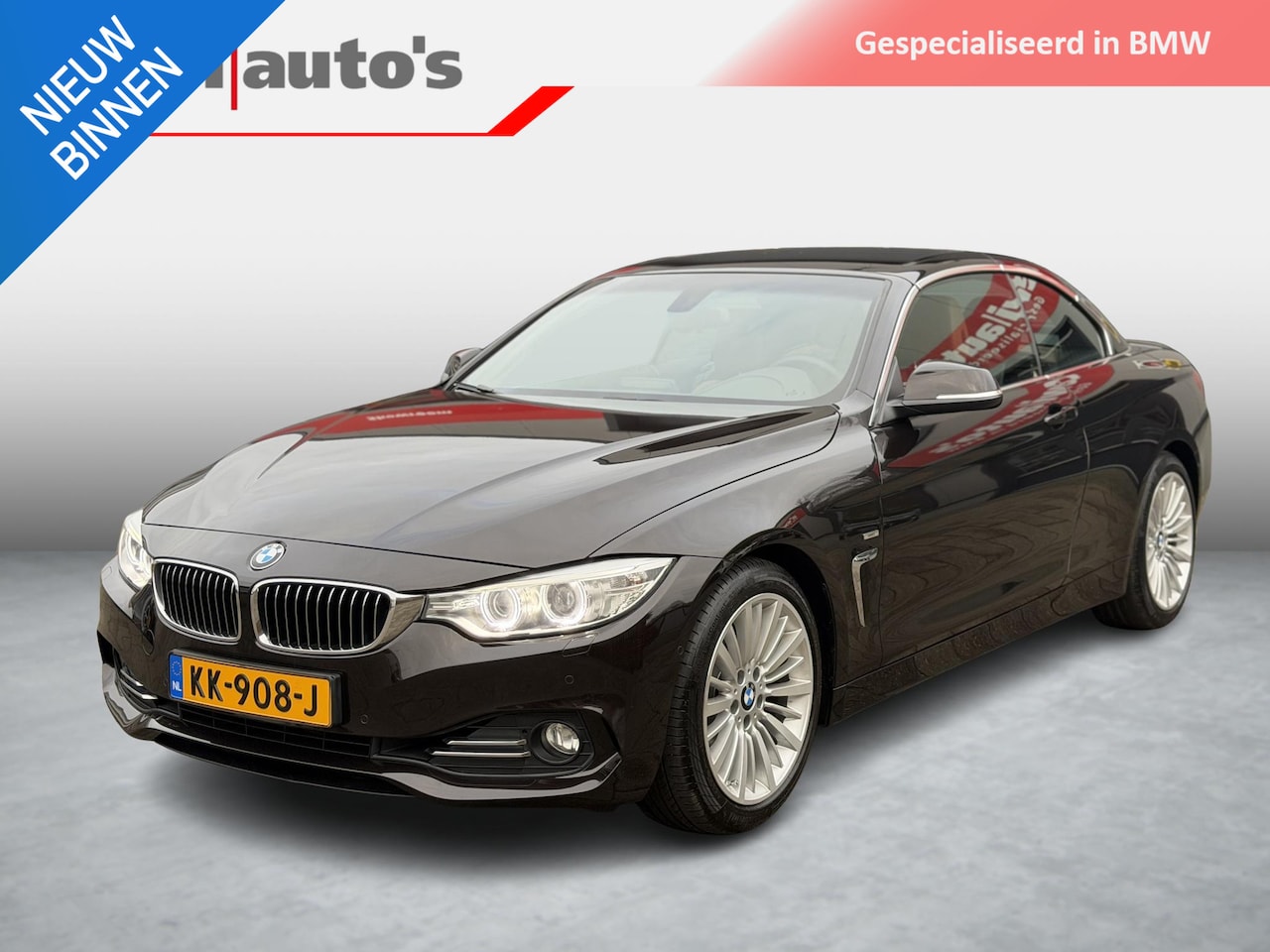BMW 4-serie Cabrio - 420i Cabriolet High Exec. Luxury Line - AutoWereld.nl