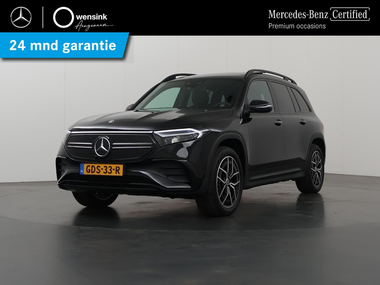 Mercedes-Benz EQB - 300 4MATIC AMG NIGHT Premium 67 kWh | Panoramadak | Sfeerverlichting | Apple Carplay | Sto - AutoWereld.nl