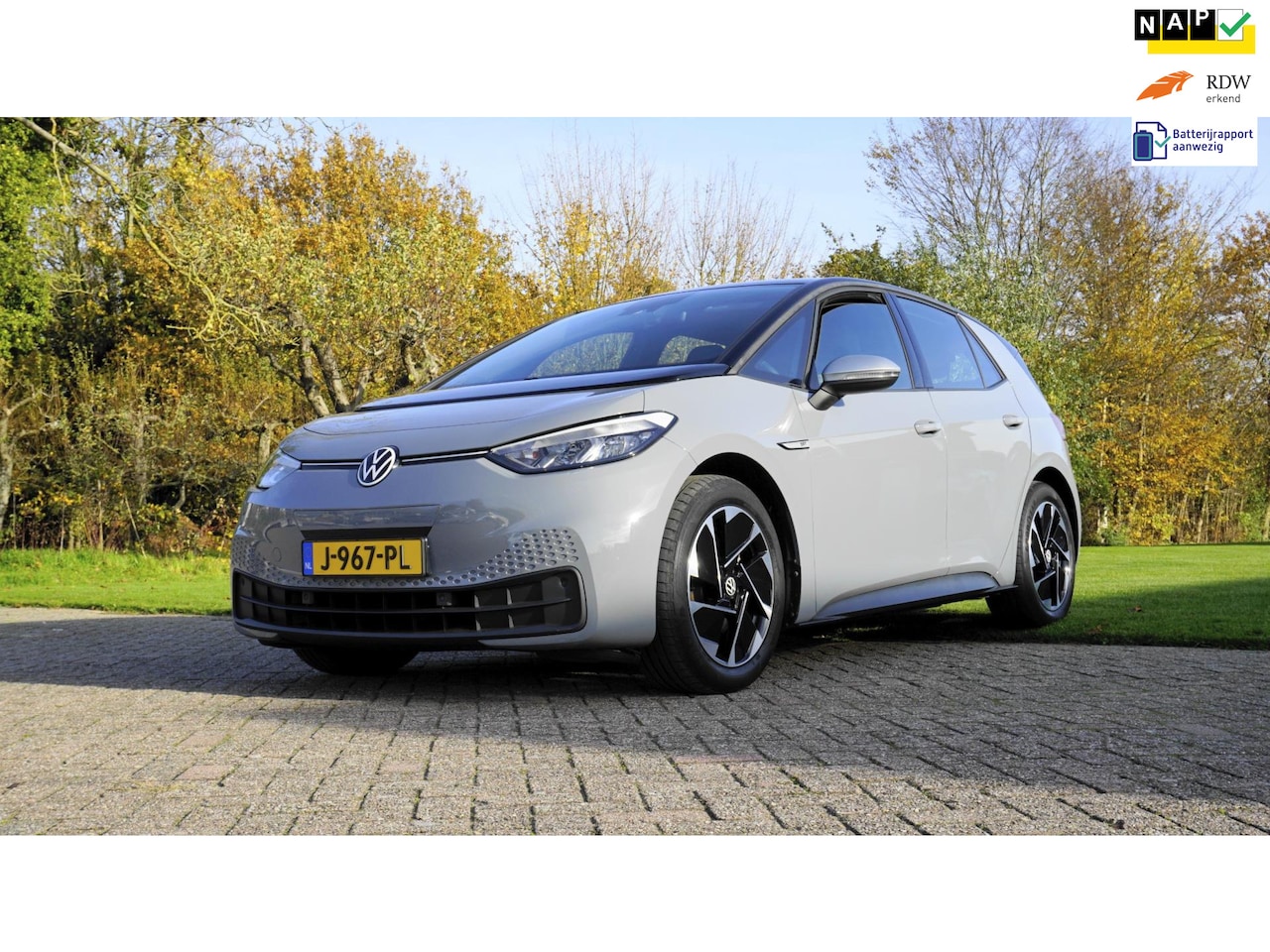 Volkswagen ID.3 - First 58 kWh Lm Velgen SOH 88% - AutoWereld.nl