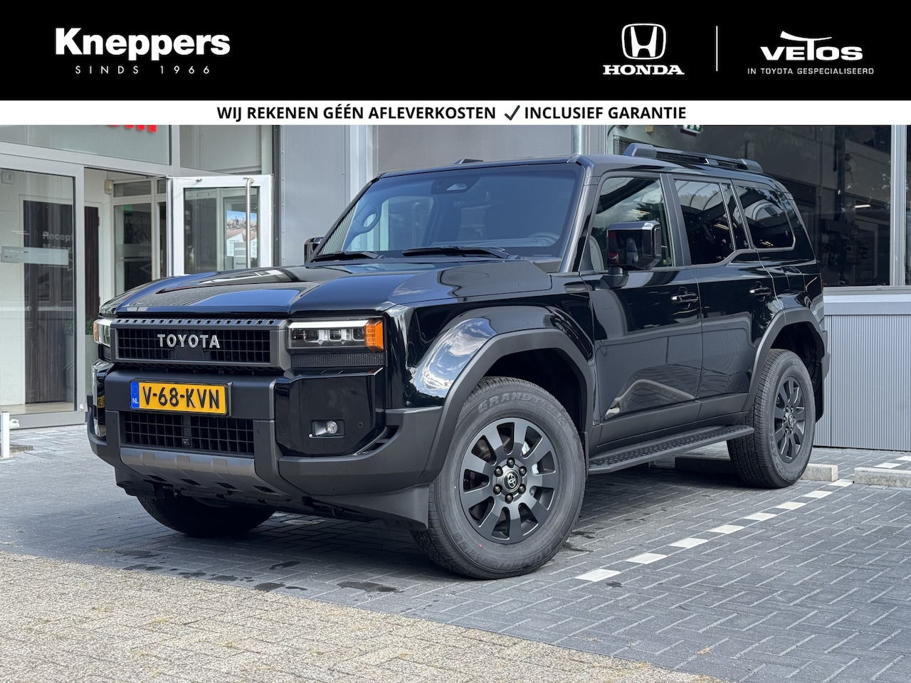 Toyota Land Cruiser - 2.8 D-4D Blind Van Executive  Bruin lederen bekleding, 360 graden camera - AutoWereld.nl