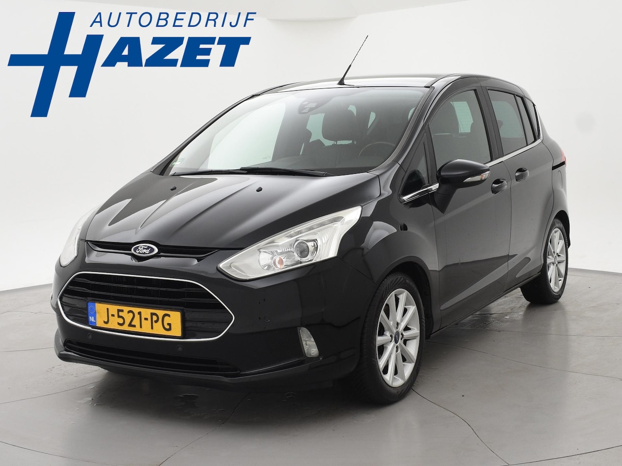 Ford B-Max - 1.0 E.B. TITANIUM + TREKHAAK | COMFORTSTOELEN | PANO | STOELVERW. | KEYLESS | NAVIGATIE - AutoWereld.nl