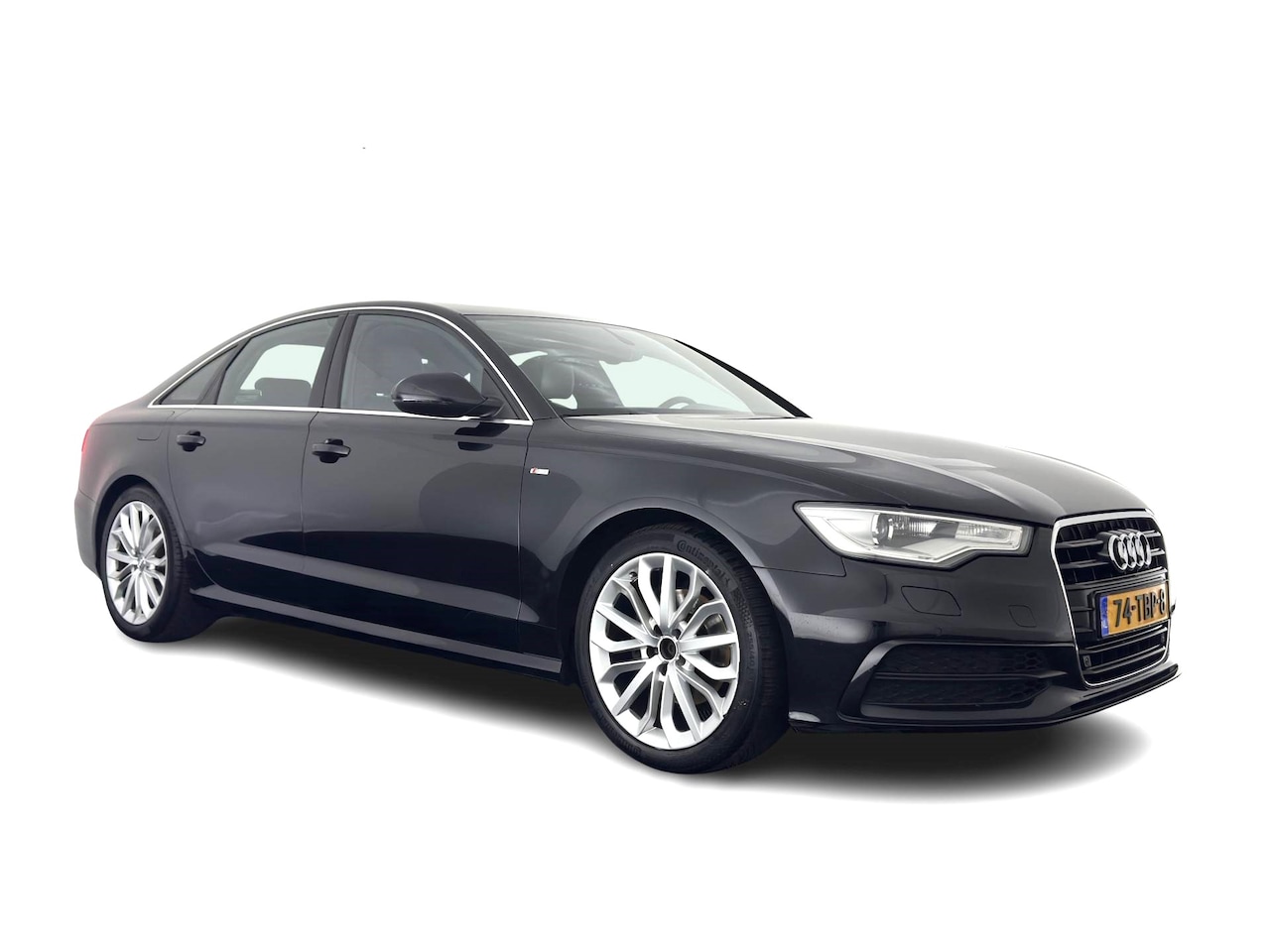 Audi A6 Limousine - 2.0 TFSI Pro Line S Aut. *LEATHER-FABRIC | XENON | NAVI-FULLMAP | SPORT-SEATS | ECC | PDC - AutoWereld.nl