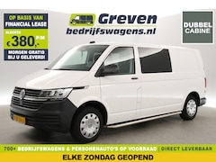 Volkswagen Transporter - 2.0 TDI L2H1 | DC | Airco | Carplay | Trekh. | Cruise | Parkeersens