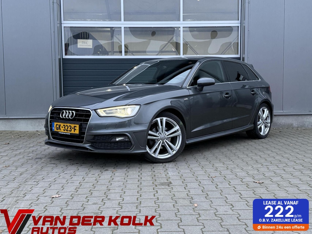 Audi A3 Sportback - 1.2 TFSI S-Line In/Exterieur Automaat | Xenon | Half Leder | Climate | Cruise - AutoWereld.nl
