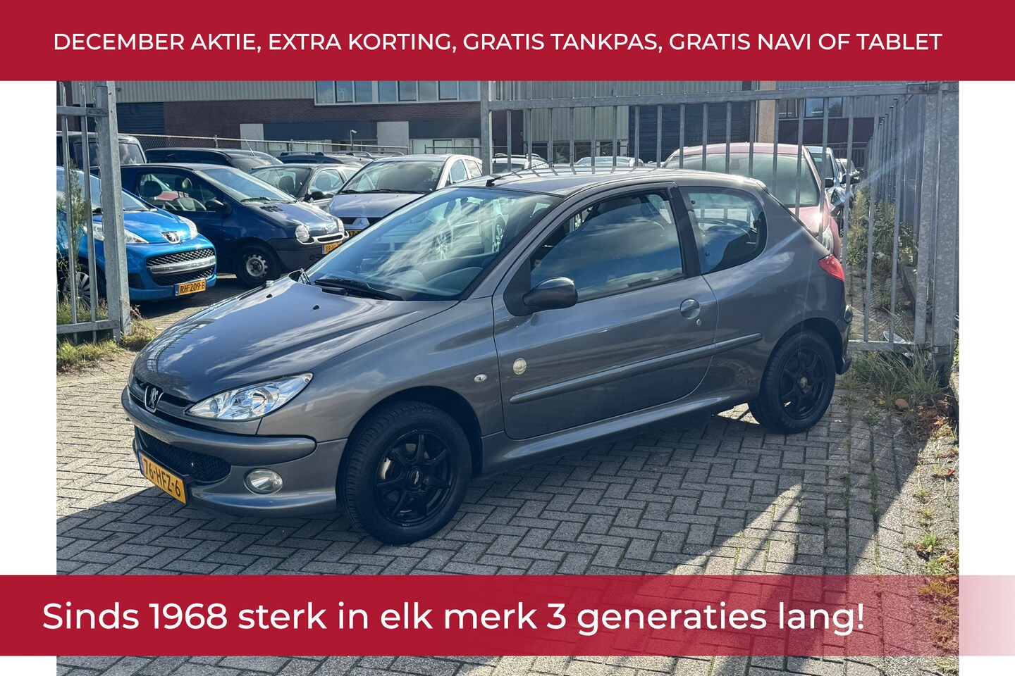 Peugeot 206 - 1.4 Génération! NL AUTO NAP! 2e eigenaar! Airco l Cruise l Elek pakket! TOPSTAAT l Dealer - AutoWereld.nl