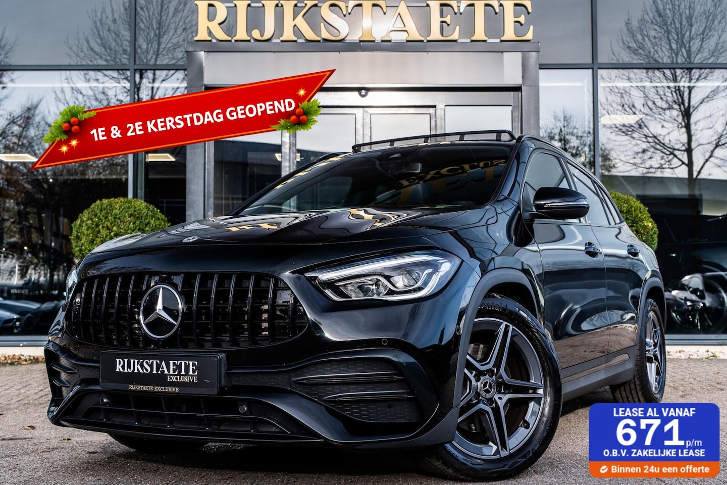 Mercedes-Benz GLA-Klasse - 250 4MATIC AMG|PANO|CAMERA|SFEERVERL. - AutoWereld.nl