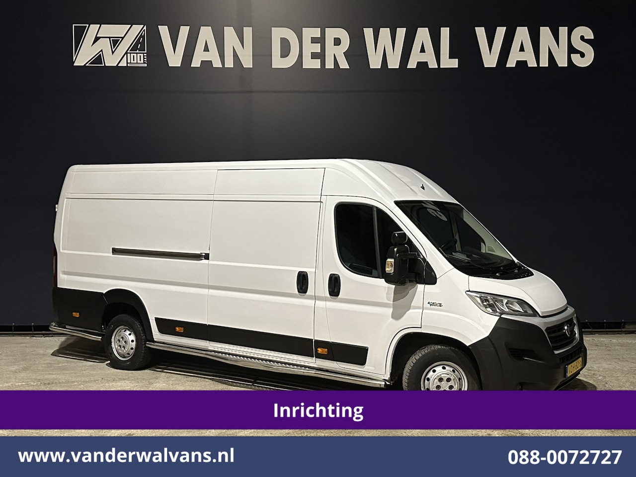 Fiat Ducato - 3.0 NP 136pk L4H2 Post NL inrichting Euro6 Airco | Camera | Sidebars | 270 graden achterde - AutoWereld.nl