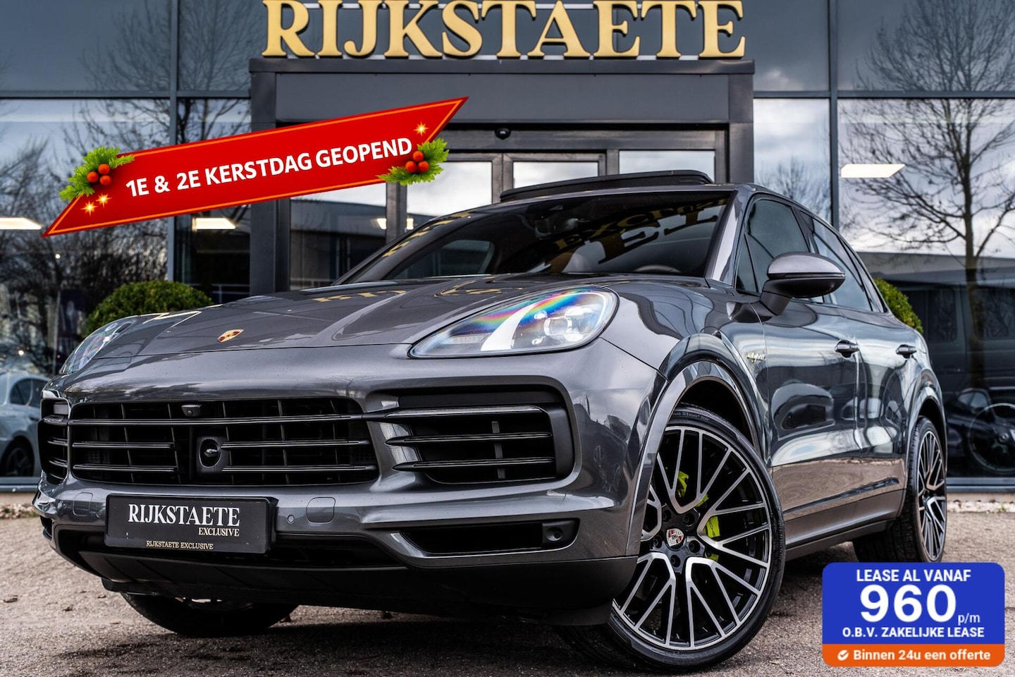 Porsche Cayenne - 3.0 E-Hybrid|PANO|SPORT CHRONO|360°|ACC|22'' - AutoWereld.nl
