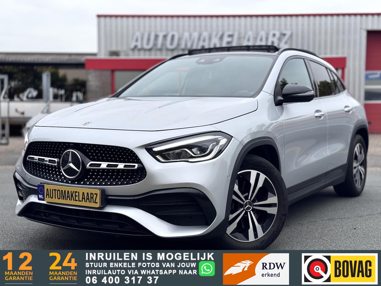 Mercedes-Benz GLA-Klasse - 220 d AMG PANO SFEER | ZO GOED ALS NIEUW ! - AutoWereld.nl